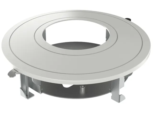 DS-1227ZJ-DM44 Hikvision - Support encastré plafond Ø256 mm acier/plastique blanc, charge jusqu’à 4,5 kg