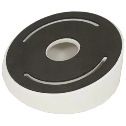 DS-1259ZJ Hikvision – Support plafond incliné +15° pour dôme/turret, Ø111 mm blanc