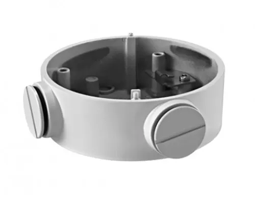 DS-1260ZJ Hikvision - Boîtier de connexion mural Ø 88,5 mm aluminium blanc, charge 4,5 kg