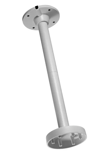 DS-1271ZJ-140 Hikvision - Support plafond pendent pour caméra Dome. Alliage aluminium, finition blanc conçu pour suspension murale/ceiling de caméras dôme jusqu’à 4,5 kg