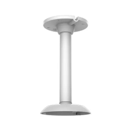 DS-1271ZJ-PT10 Hikvision - Support pendent pour caméra Dome/Turret. Alliage aluminium + plastique, finition blanche Ø 160,8 mm × 534 mm, charge maximale 3 kg.