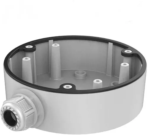 DS-1280ZJ-DM46 Hikvision – Boîte de jonction aluminium Ø139 mm pour dôme/turret