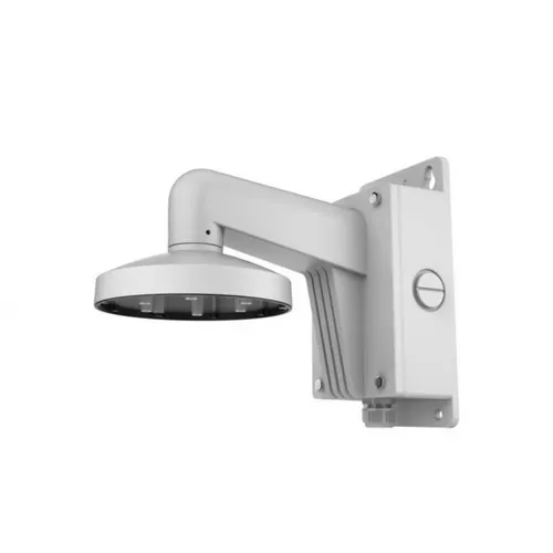 DS-1473ZJ-155B Hikvision - Support mural alu Ø155 mm, boîte intégrée