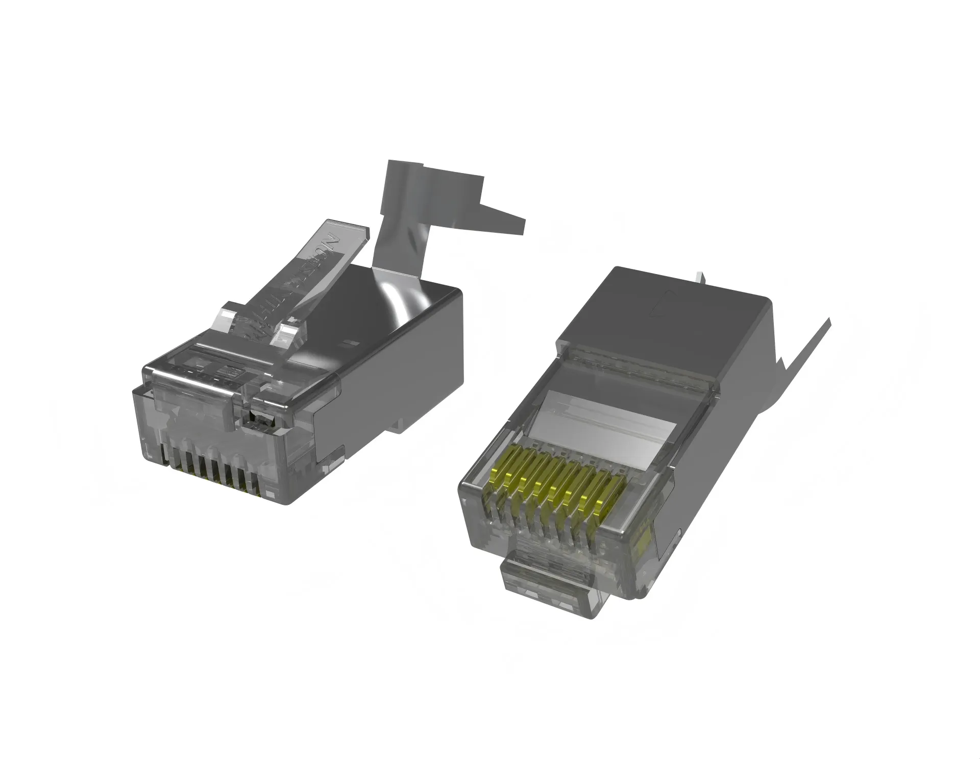 DS-1M6APB(O-STD)/50 Hikvision - Connecteur RJ45 blindé Cat6A 10G (50 pcs)