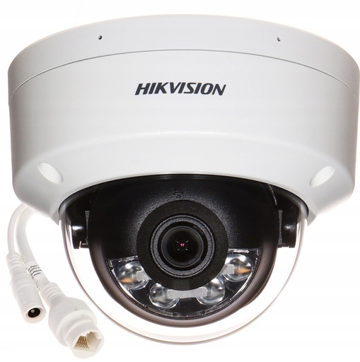 DS-2CD1123G2-LIU(2.8mm)(O-STD) Hikvision – DS-2CD1123G2-LIU (2.8mm) Caméra dôme IP 2MP Smart Hybrid Light IR 30m micro intégré