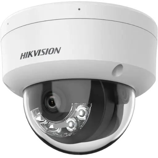DS-2CD1183G2-LIUF(2.8mm) Hikvision – DS-2CD1183G2-LIUF (2.8mm) Caméra mini dôme IP 8MP Smart Hybrid Light avec micro intégré