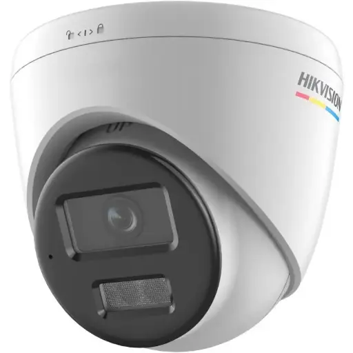 DS-2CD1347G2H-LIU(2.8mm) Hikvision - DS-2CD1347G2H-LIU(2.8 mm) - Caméra Turret IP 4 MP ColorVu avec Smart Hybrid Light (IR + lumière blanche), PoE, micro intégré, classification IA (humain/véhicule), boîtier IP67