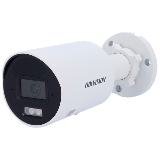 DS-2CD2043G2-LI2U/SRB Hikvision – Bullet IP 4MP AcuSense Smart Hybrid Light, Gyrophare Rouge/Bleu, Double Micro, IP67