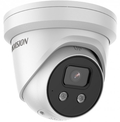 DS-2CD2386G2-ISU/SL/2.8mm Hikvision - DS-2CD2386G2-ISU/SL (2.8mm) - Caméra réseau Turret 8MP avec lumière st