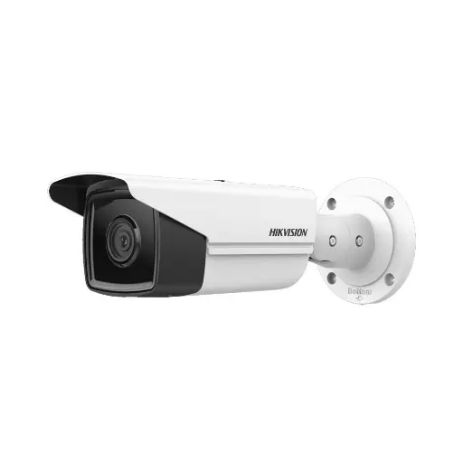 DS-2CD2T43G2-4I(2.8mm) Hikvision - Caméra Bullet 4 MP AcuSense IR 80 m Caméra IP extérieure professionnelle, 4 MP (2688×1520), technologie AcuSense, IR EXIR jusqu’à 80 m, WDR 120 dB, compression H.265+, IP67, PoE.