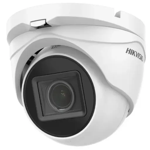 DS-2CE79H0T-IT3ZE - Caméra Eyeball 5MP à focale variable motorisée avec du PoC