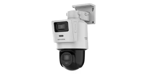 DS-2SE2C400MWG-E/14 Hikvision - Caméra TandemVu 4 MP + 4 MP Panoramique & PT, PoE+, IP66