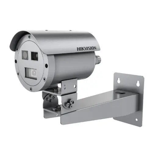 DS-2TD2537T-4/Q(O-STD)(C) Hikvision - DS-2TD2537T-4/Q (C) - Caméra Bi-Spectrum Thermique + Optique Bullet explosion-proof, acier 304, IP67