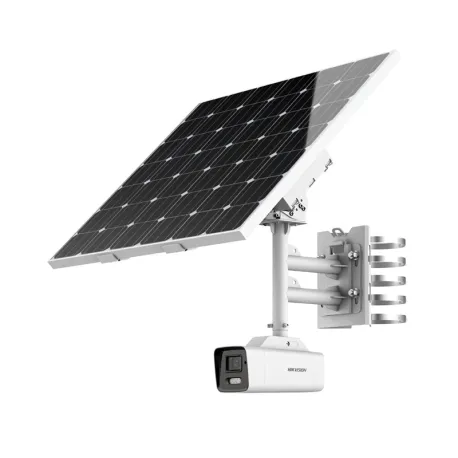 DS-2XS6A46G1-LIZS/4G(8-32mm)(O-STD) Hikvision - Caméra solaire 4G Bullet 4 MP AcuSense, zoom motorisé 8-32 mm, Smart Hybrid Light, IP67