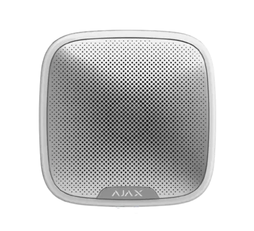 Ajax Systems – Sirène sans fil extérieure/interne StreetSiren Jeweller Blanc