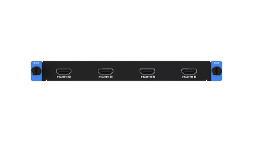 DS-C66S-04HO(O-STD) Hikvision Carte de Sortie HDMI 4 Ports pour Contrôleur Mur d'Images DS-C66S