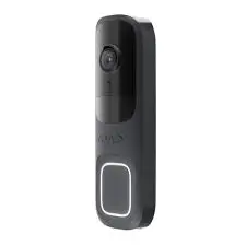 Ajax – Doorbell (8EU) – Sonnette vidéo HDR 4 MP + IA Graphite ASP