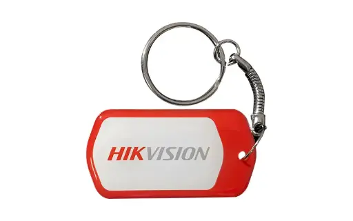 DS-K7M102-M Hikvision – Badge porte-clés Mifare 13,56 MHz pour contrôle d'accès et alarme AX PRO