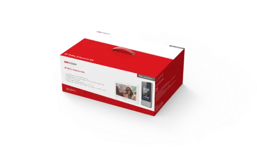 DS-KIS902-S Hikvision - Kit Intercom IP & Wi-Fi avec Reconnaissance Faciale, Carte MF, PIN et QR