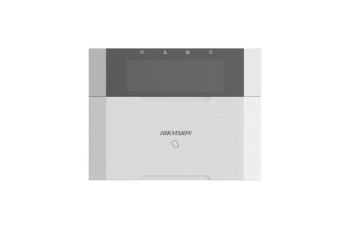 DS-PK1-LRT-HWE Hikvision - Clavier filaire LCD Speed-X avec lecteur tag & transceiver sans fil intégré