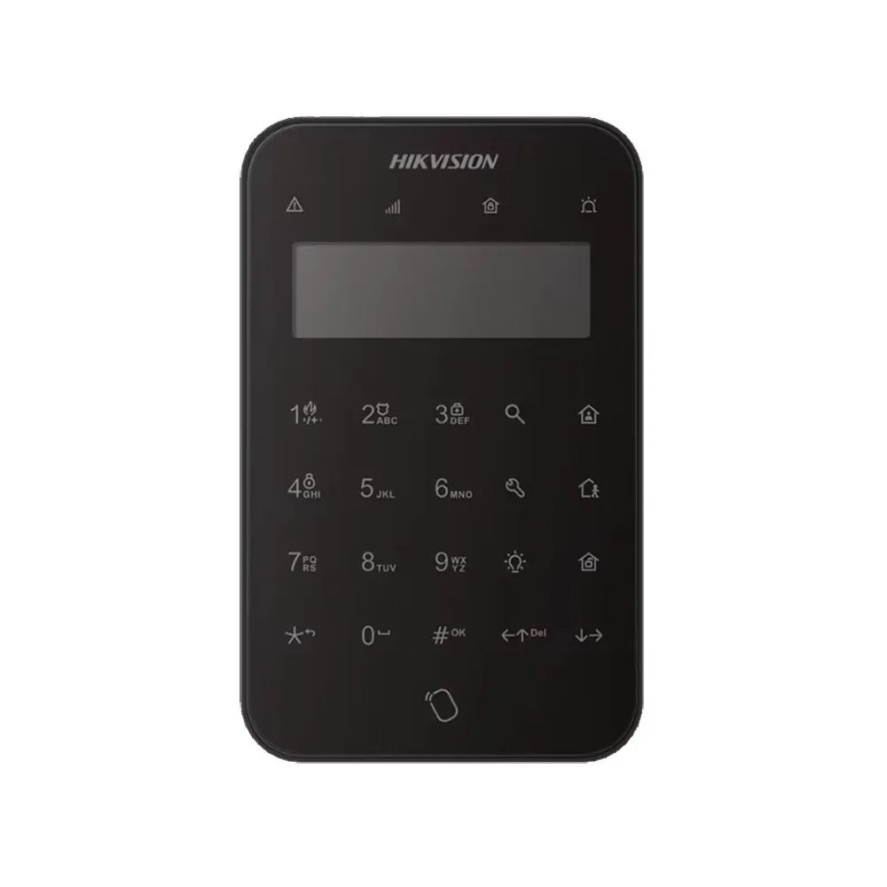 DS-PK1-LT-WE Hikvision – Clavier LCD sans fil AX PRO 868 MHz (BLACK)