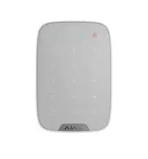 Ajax – KeyPad (8EU) – Clavier tactile sans fil blanc pour armement du système