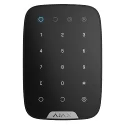 Ajax – KeyPad (8EU) – Clavier tactile sans fil noir pour armement du système