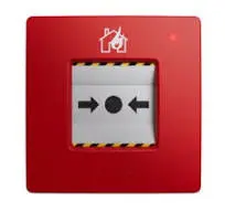 Ajax – Manual Call Point (Red) (8EU) – Déclencheur manuel d’alarme incendie sans fil rouge