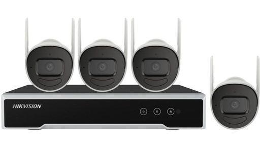 NK44W0H-1T Hikvision - Kit Wi-Fi avec Bullet Caméras 4MP